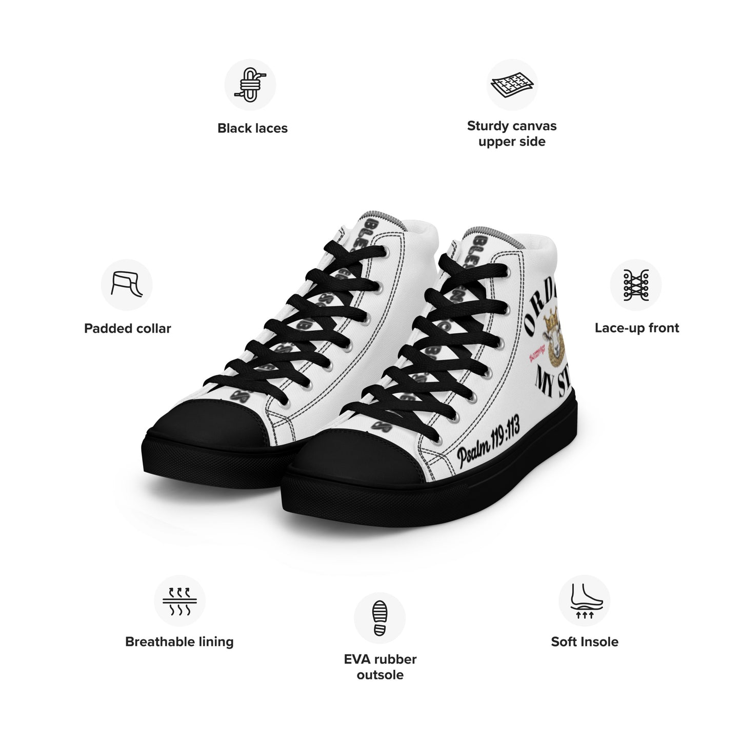 Order my Steps high top shoes